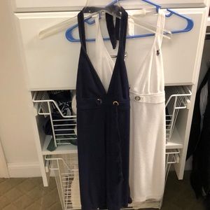 two cover ups same style from polo